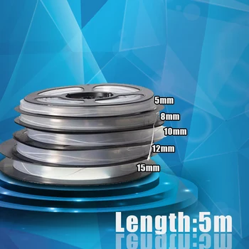 

5M Soft Silicon Waterproof Tubing Rope Tube with Disc for 5mm LED Strip Light