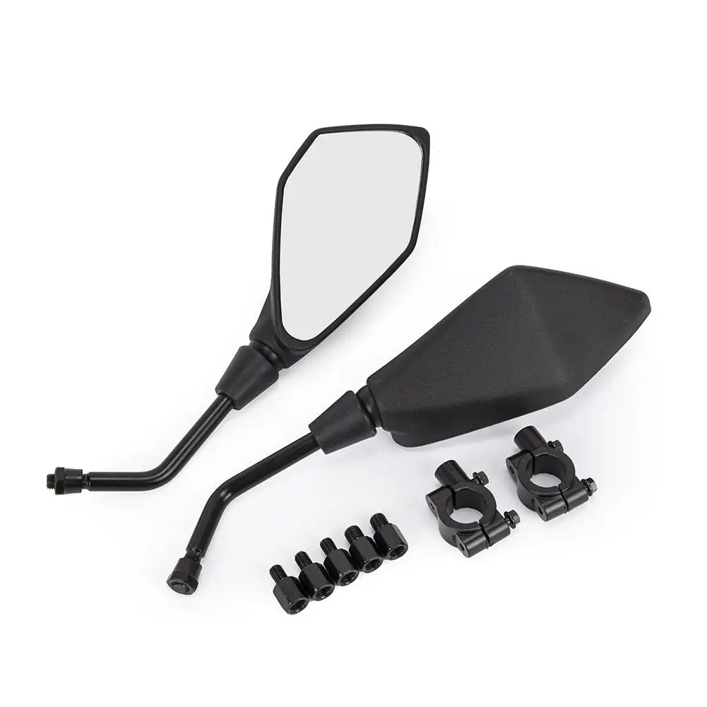 Universal Motorcycle Bike ATV Rear View Mirror Bracket Mount Adapter