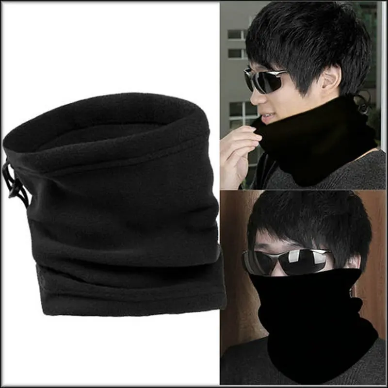 

2018 Unisex Multifunctional Sport Casual Solid Comfort Scarf Men Headwear Face Mask Outdoor Polar Fleece Neckerchief Adjustable