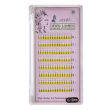 Лучшее качество ресницы со стразами новые профессиональные Y ресницы с белым бриллиантом 12 мм 14 мм длина