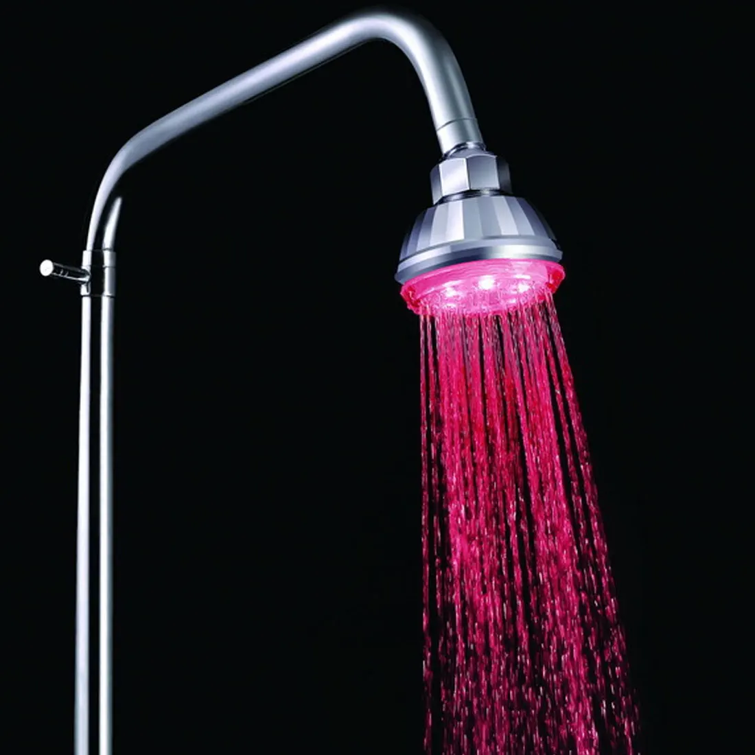 Romantic LED Shower Head Temperature controlled Shower Faucets Water