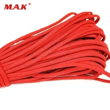 25/50/100 средства ухода за кожей стоп 550 Паракорд парашютный шнур III 7 нитей смешанных Цвет для кемпинга на открытом воздухе Альпинизм