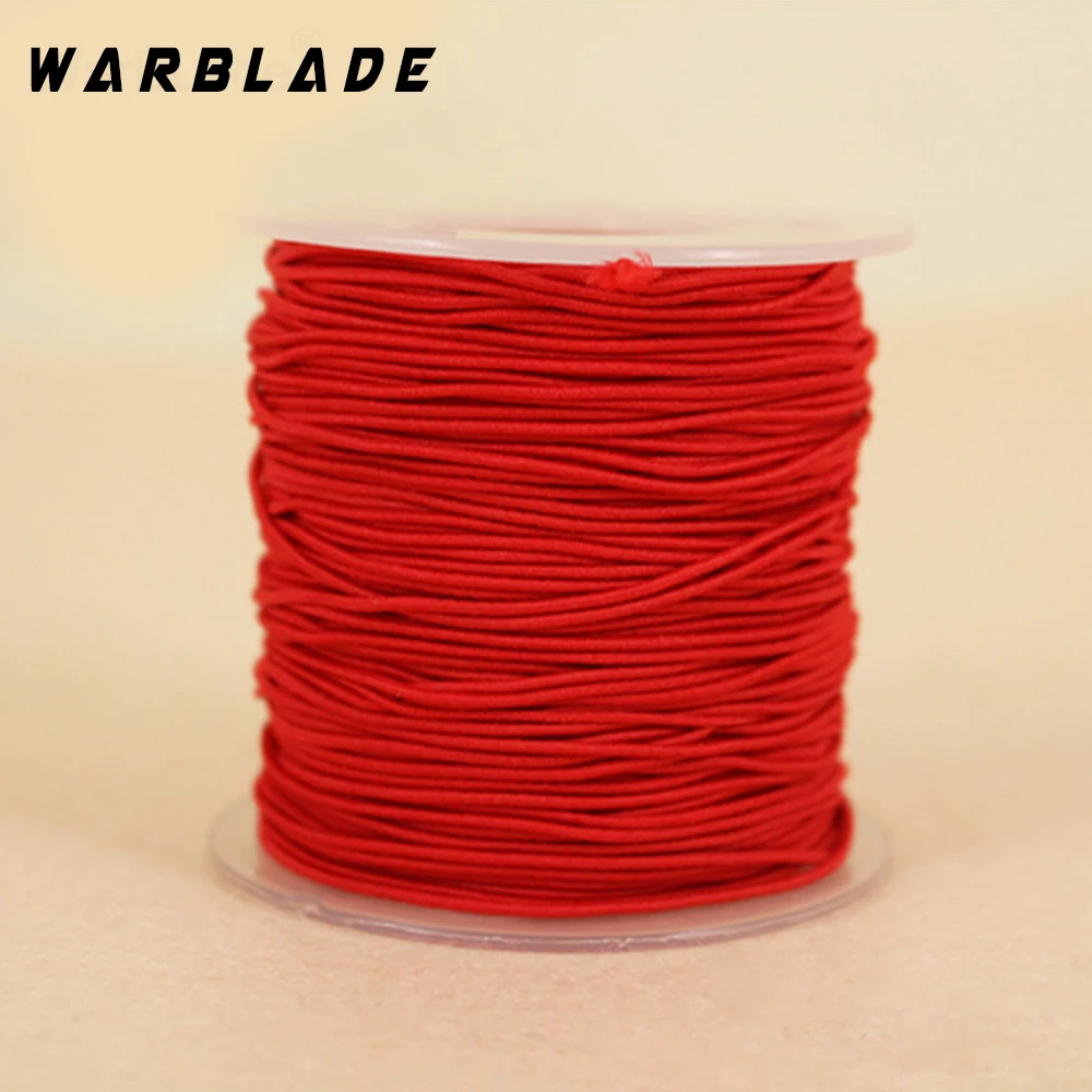 100m 0.8 1.0 mm Elastic Cord Beading Stretch Thread Cord String Rope Beads  For DIY Jewelry