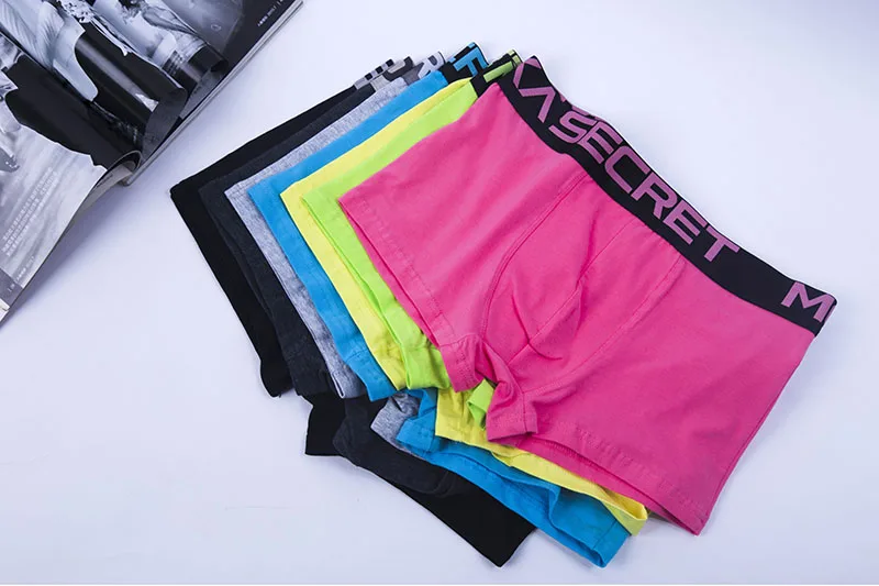 4PCS Men Underwear Cotton Plus Size Boxers 3XL Calvinfully Breathable Mens Underwear 2XL Calzoncillos Hombre Boxer Cueca Cockon05