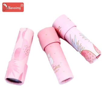 

1pc Cartoon Flamingo Printing Kaleidoscope Glass Montessori Toys for Kids Children Funny Toy Birthday Gift for Baby T0152