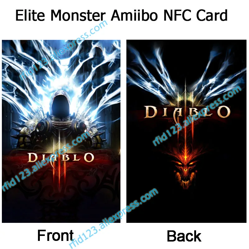 NTAG215 печатная NFC карта написана Tagmo Для Diablo 3-Loot Goblin