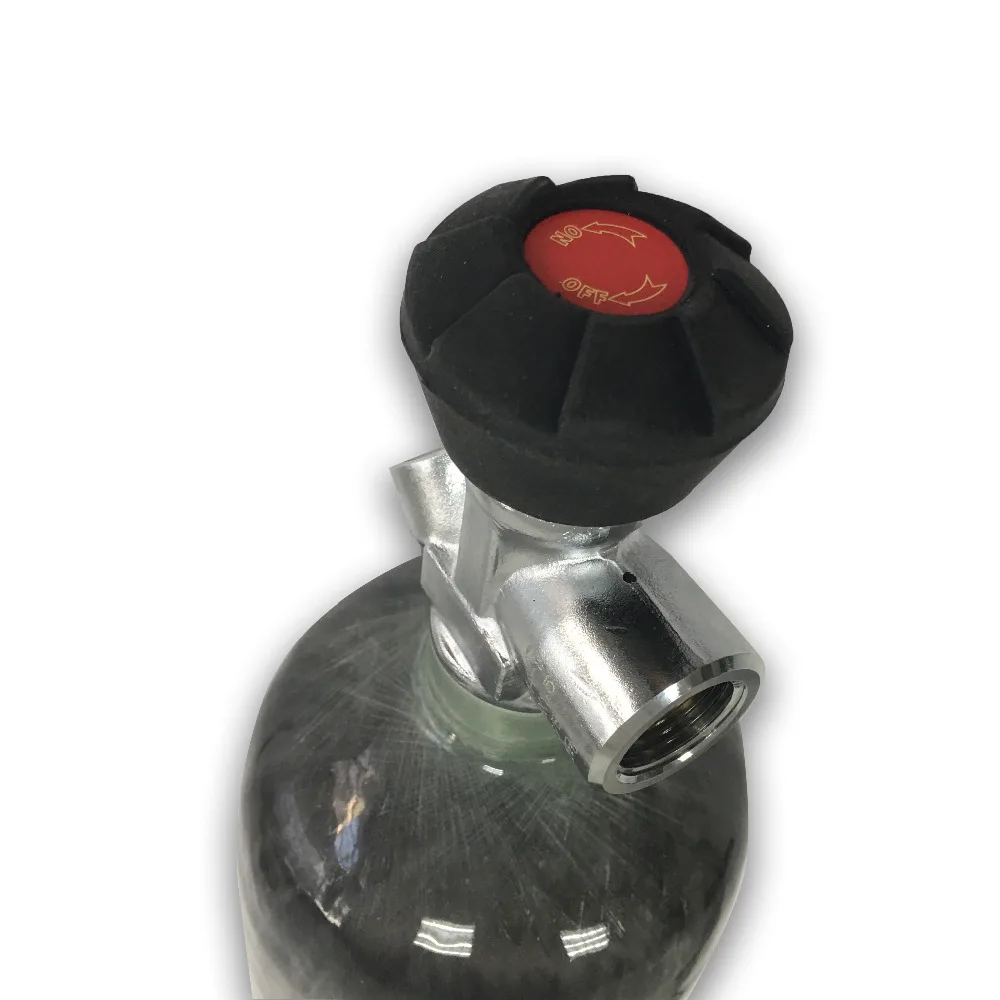PCP клапан 30Mpa 4500psi сжатого воздуха цилиндр клапан высокого давления газовые баллоны резьба M18 * 1,5-E Прямая доставка