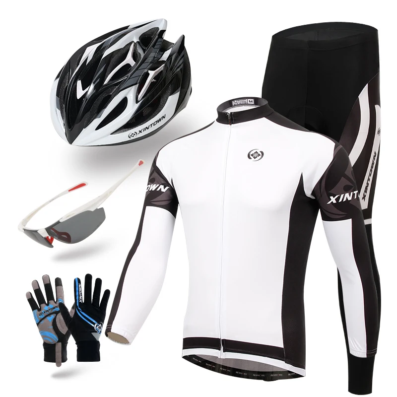 XINTOWN Men 2016 White Ciclismo Riding font b Cycling b font font b Bicycle b font