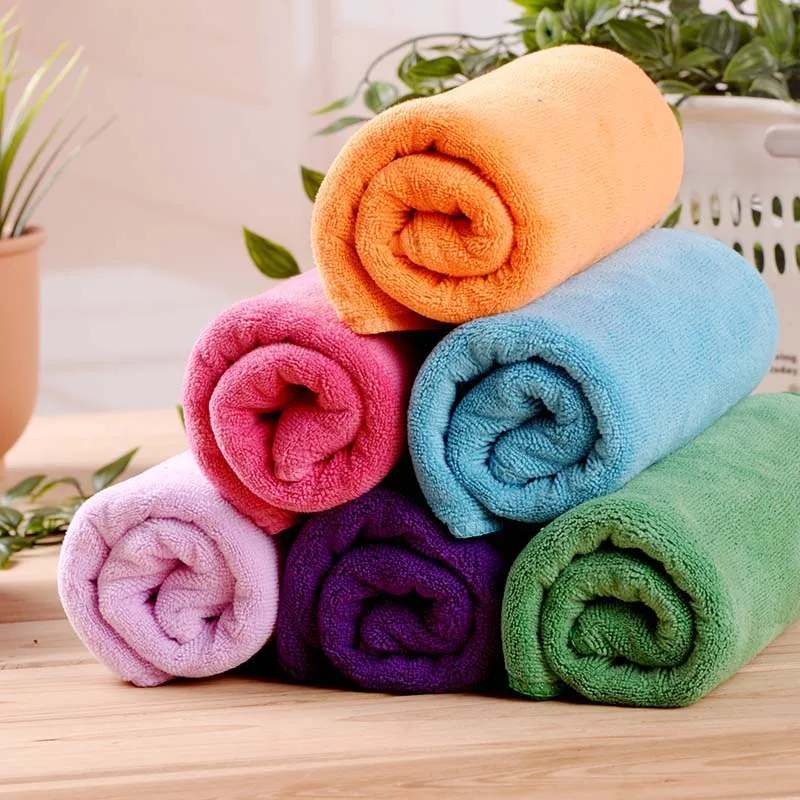 

Vieruodis 35x75cm Towel Super Absorbent Soft And Quick-drying Towel Hair Gym Bath Sport Travel Shower Big Coral Fleece Towels