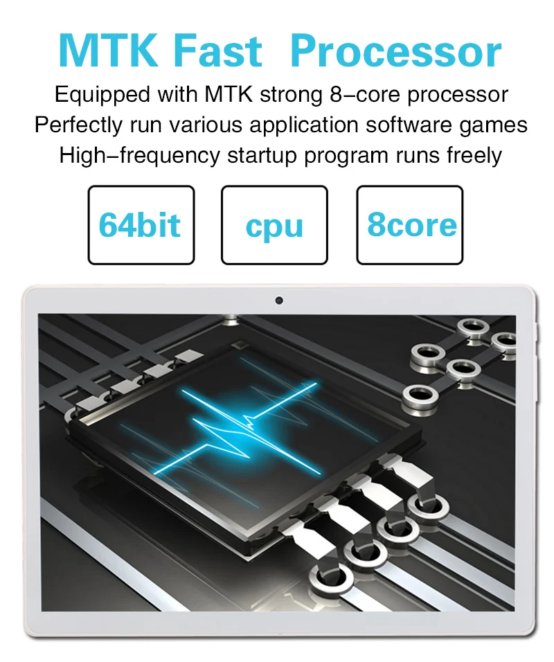 Новый Бесплатная доставка MT8752 S109 10,1 'Планшеты Android 7,0 8 Core 128 ГБ Встроенная память двойной Камера Dual SIM 1920X1200 gps bluetooth Tablet Фо