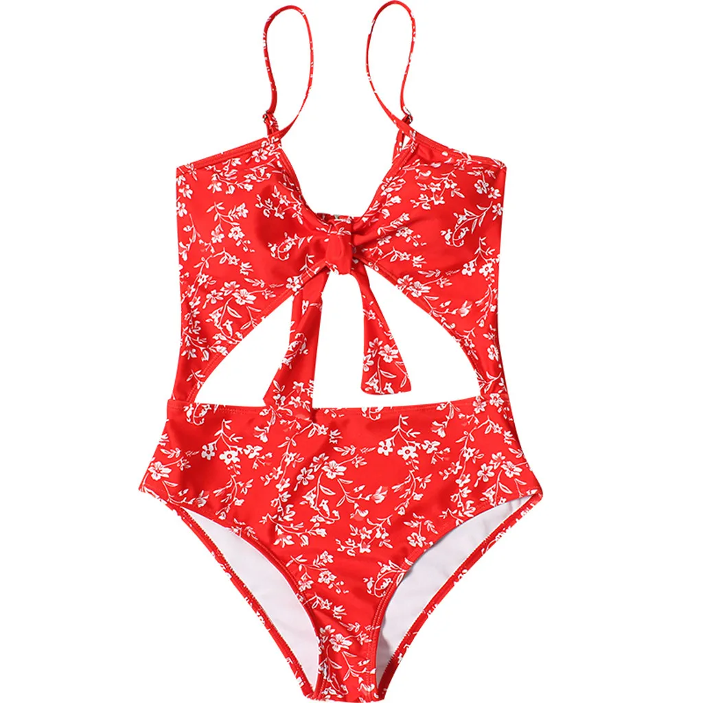 

one piece swimsuit 2019 Womens Sexy Solid Costume Padded Swimsuit Monokini Sets Swimwear swimming suit for women trikini badpak