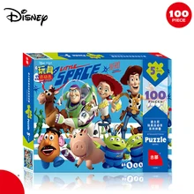Дисней История игрушек 100 частей головоломки Marvel Человек-паук Томас Мультфильм головоломка забавная игрушка головоломка с рисунками