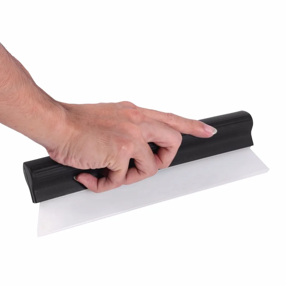 1X 12/' Squeegee Car Antislip Wiper Water Blade Non-Scratch Silicone Clean Window