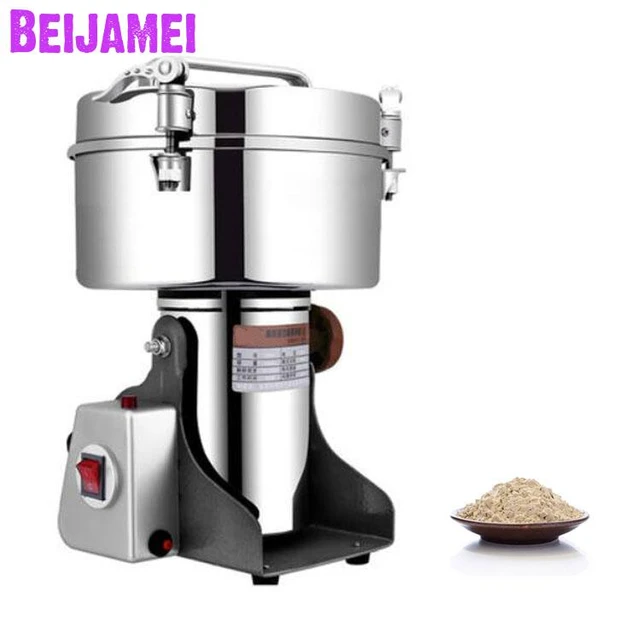 High Capacity 4500g Multifunctional Industrial Spice Grinder Commercial  Electric Pepper Chili Medicine Grinding Machine - Coffee Grinders -  AliExpress