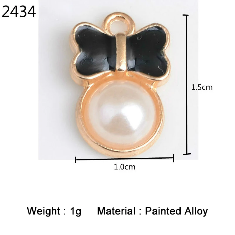 pearl charms (5)