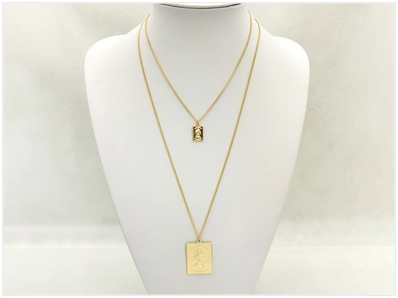 Women Head Necklace  (3)