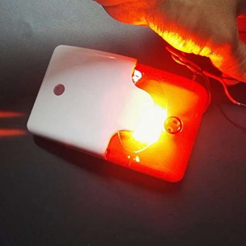 

12V Wired Alarm Strobe Siren Flashing Red Light Sound Siren Home Security Alarm System