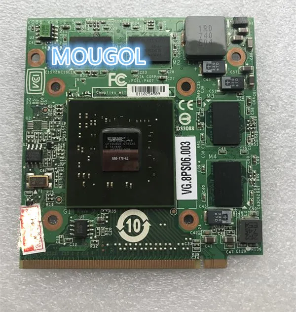 Видеокарта vg.8ps06001 видеокарта GS 8600M VGA MXM II 256 МБ/512 М для ноутбука Acer 4520 5520G 5920G 7720G