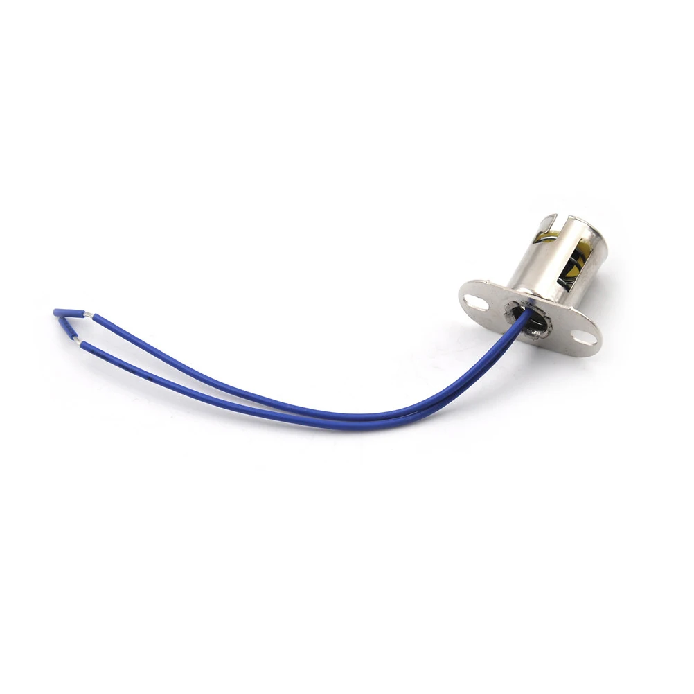 

Metal B15 Lampholder B15D Socket Flat Foot Lamp Holder Base Ba15d Socket