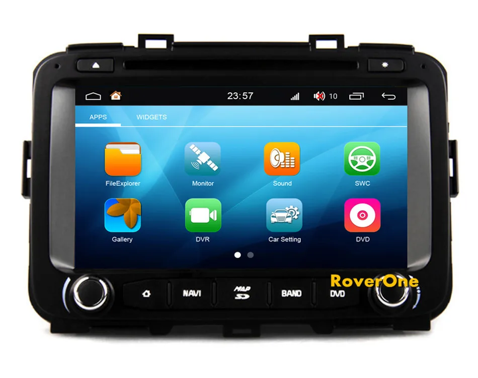 Clearance RoverOne S200 Android 8.0 Car Multimedia Player For Kia Carens 2013 - 2015 Autoradio DVD Radio Stereo GPS Navigation Bluetooth 12