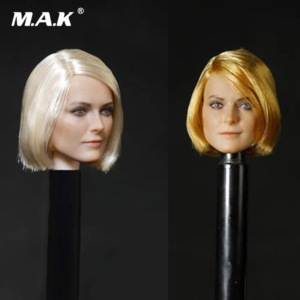 

D-OO1 1/6 Scale Female Head Sculpt Beautiful Head Carving Model For 12" Collectible Action Figure Toys Accessories