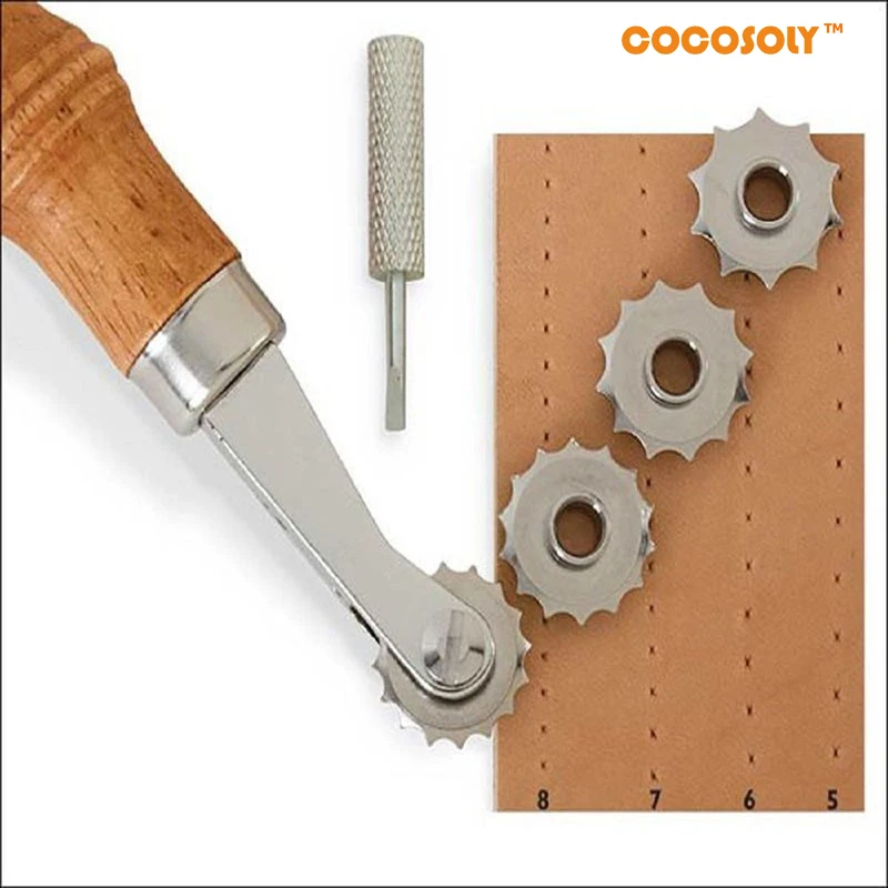 3 3.5 4 5mm Leathercraft Craftool Spacer Sets System Embossing Leather