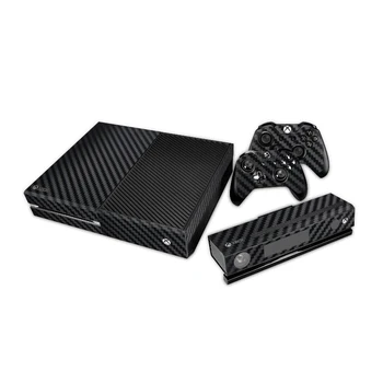 

Carbon Fiber Vinyl Decal Skin Sticker Cover For Microsoft Xbox One Game Console Skin Stickers For XBox One Controller
