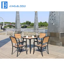 Всепогодный Открытый Патио 4 местный садовая мебель набор столовой