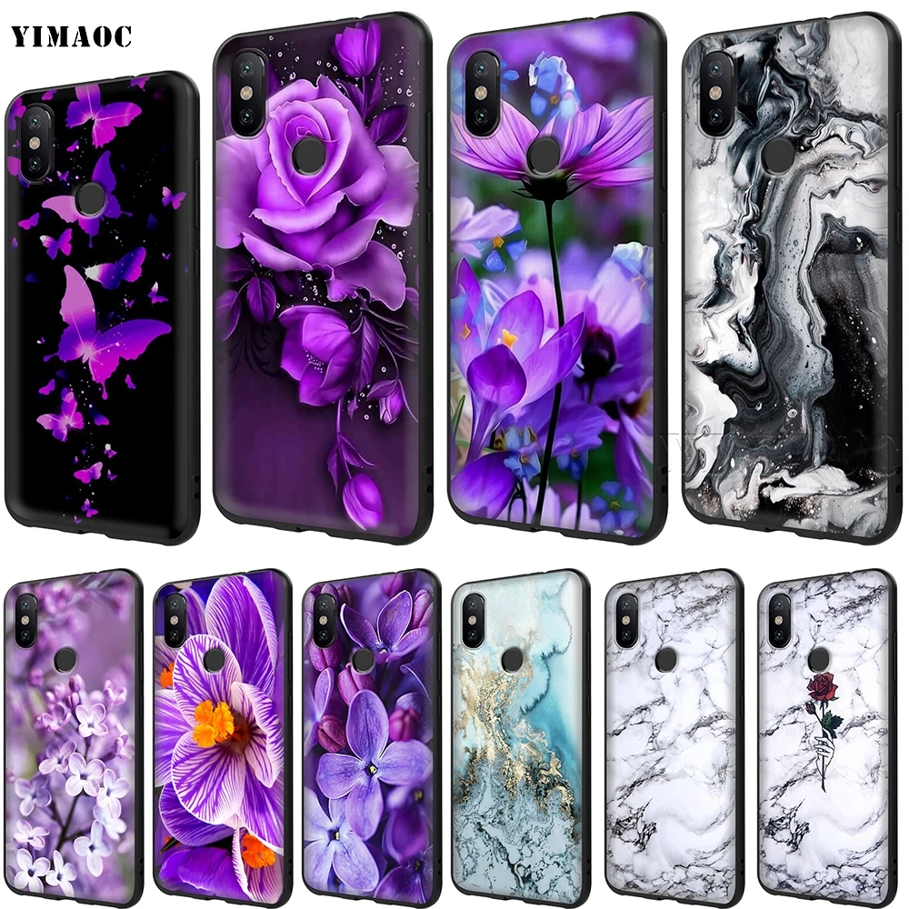 

YIMAOC Infinity on Purple Soft TPU Case for Xiaomi Redmi mi Note MAX 3 6 6A 7 mi6 mi8 9 se a1 a2 Pro Lite go pocophone f1
