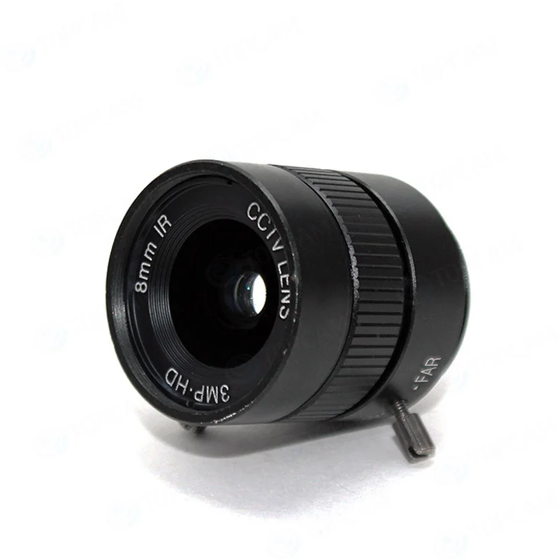 3MP HD 8 мм объектив Ручной 1/2 Iris C Mount CCTV камера объектив для HD камеры ip камера