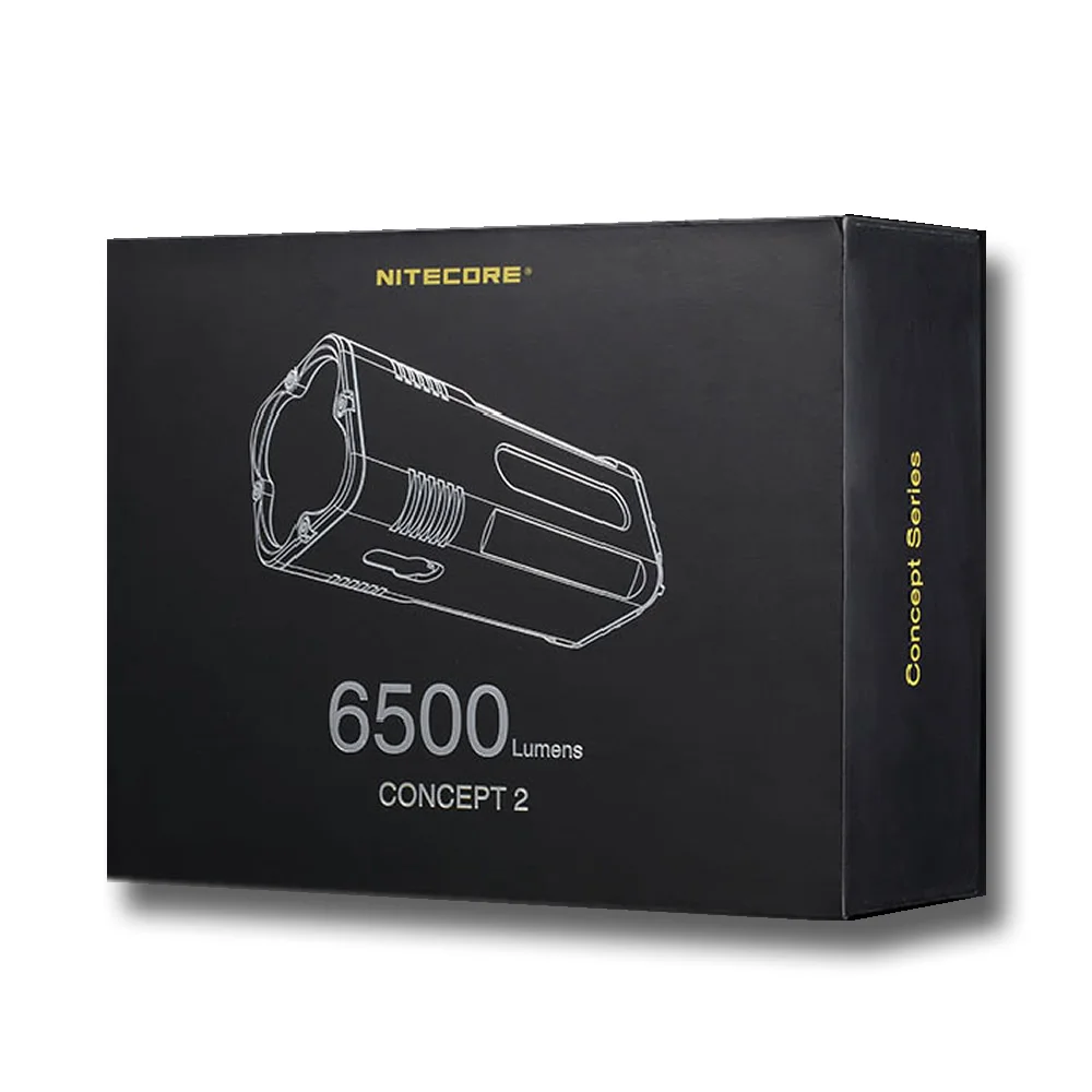 Nitecore Concept 2 перезаряжаемый светодиодный фонарик 4x CREE XHP35 HD светодиодный s 6500 люмен супер яркий C2 включает встроенный аккумулятор