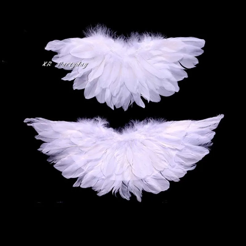 

40*19cm / 56*22cm Adults Kids Feather Fairy Angel Wings Hen Night Party Event Christmas Halloween Navidad