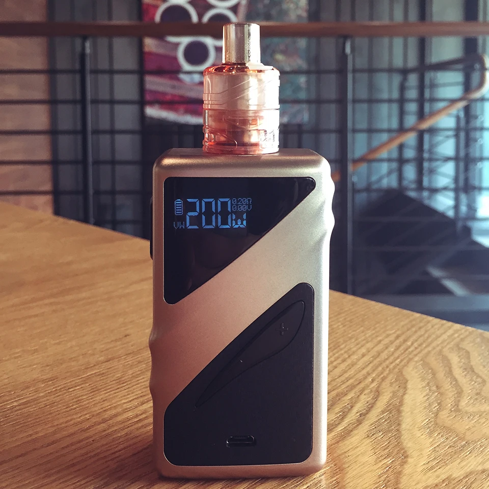 Оригинальный набор Smoant Taggerz 200W TC Box Mod 2 мл одноразовый резервуар для электронной