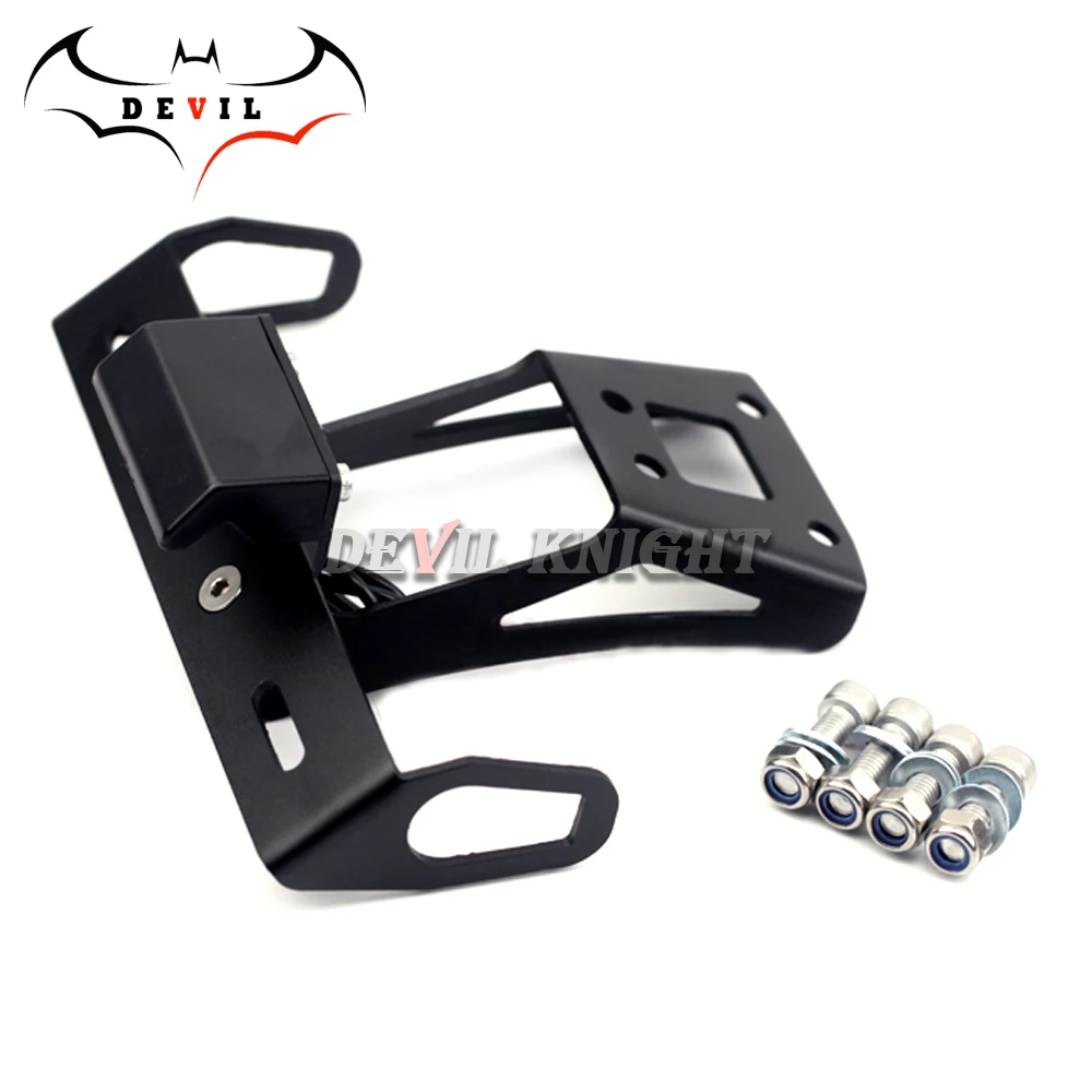 

License Plate Holder LED Light For KAWASAKI NINJA 250/400 2018 2019 Z400 Motorcycle Accessories Tail Tidy Fender Eliminator