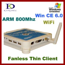 Тонкий клиент PC Share терминал Win7 + Чистая компьютер, поддерживающий сенсорный станции PC + MIC + USB принтер + WiFi Ноль тонкий клиент