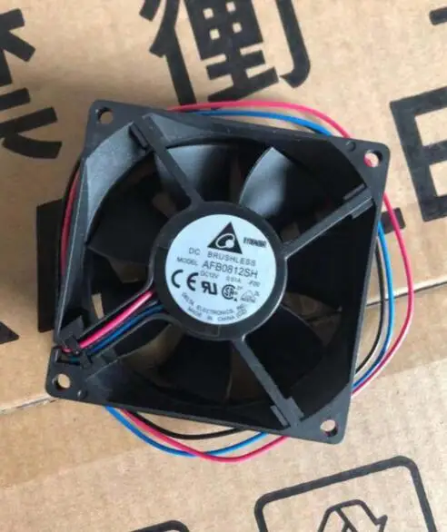 

New original 8025 AFB0824SH DC24V 0.33A 80*80*25MM 8CM 2/3 wire cooling fan