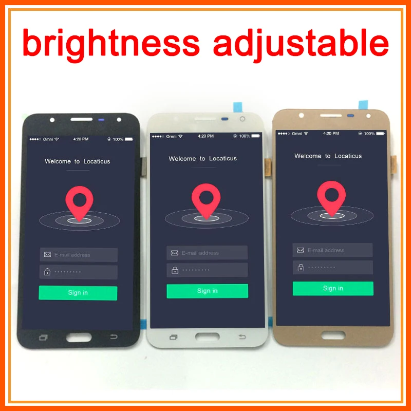 

Brightness adjustable LCD For Samsung Galaxy J7 Neo J701 J701F J701M J701MT LCD Display Monitor + Touch Screen Panel Assembly