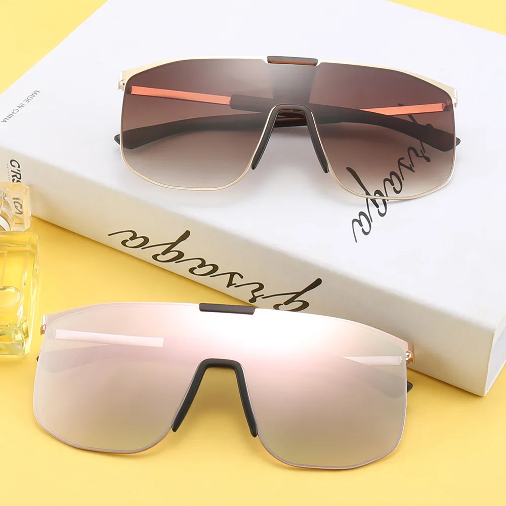 MINCL/Сексуальные Уникальные негабаритные солнцезащитные очки для мужчин ретро классические черные солнцезащитные очки с большой оправой женские солнцезащитные очки UV400 LXL