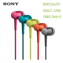 50PCS/LOT WHOLESALE 750 High Quality In-Ear Wired Stereo Earphone headset Mic Earphone For IPHONE XIAOMI M2 For Samsung Galaxy
