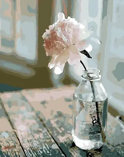 

8907 Lonely Rose - Paint by Numbers Kits for Adults DIY