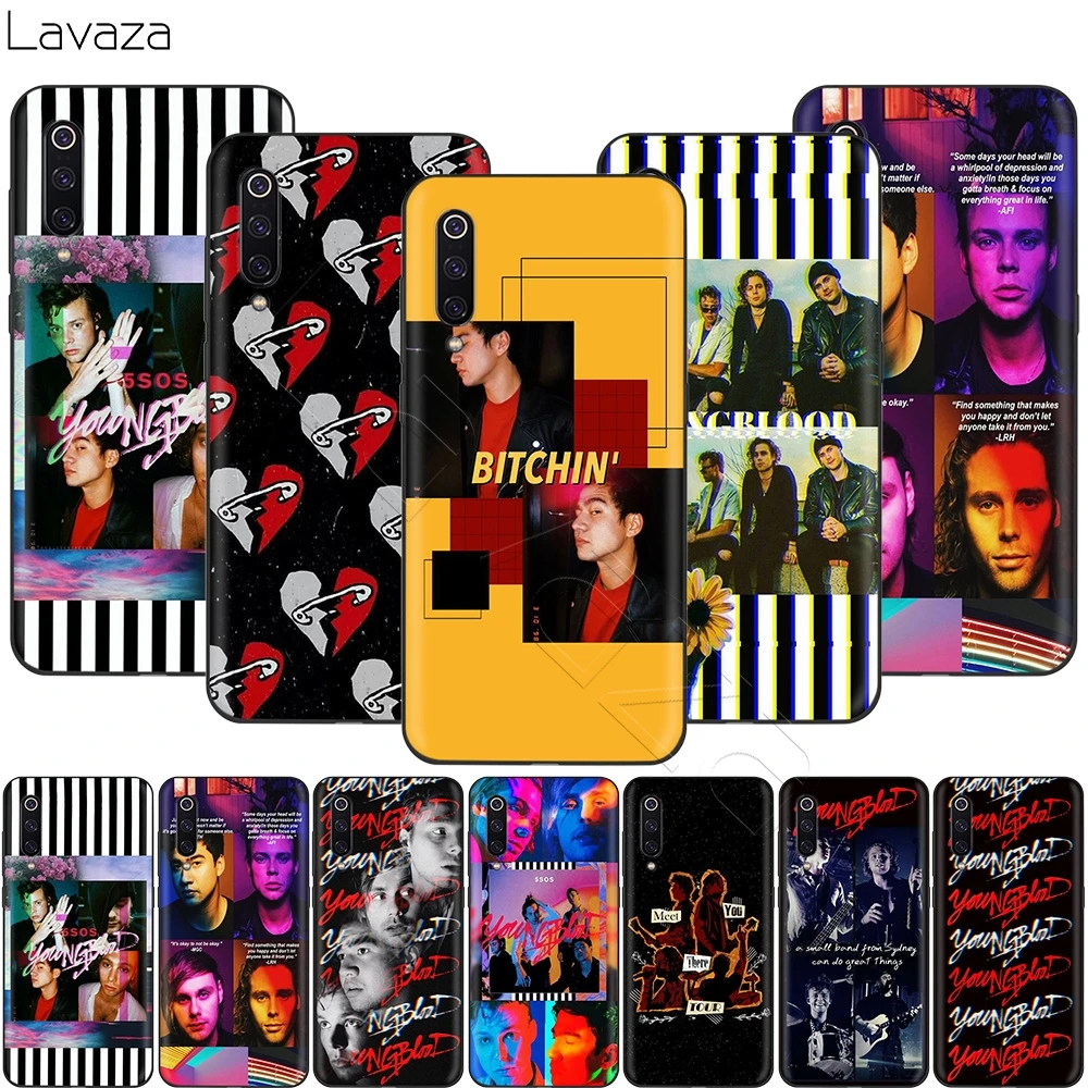 

Lavaza 5 Seconds Of Summer Youngblood 5SOS Case for Xiaomi Redmi Note 8 8A 7 6 6A 5 5A 4 4X 4A Go Pro Plus Prime