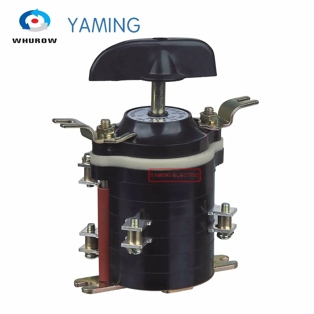 Yaming electric 380V 25A 6 pins Welder Rotary switch HZ10 6E91 transfer