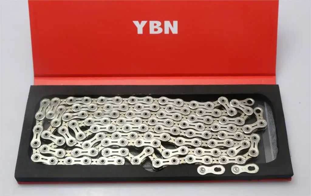 Cheap 2016 NEW  YBN SLA110-Ti 11  Speed Bike Bicycle Chain Gold /silver 116 Link 1