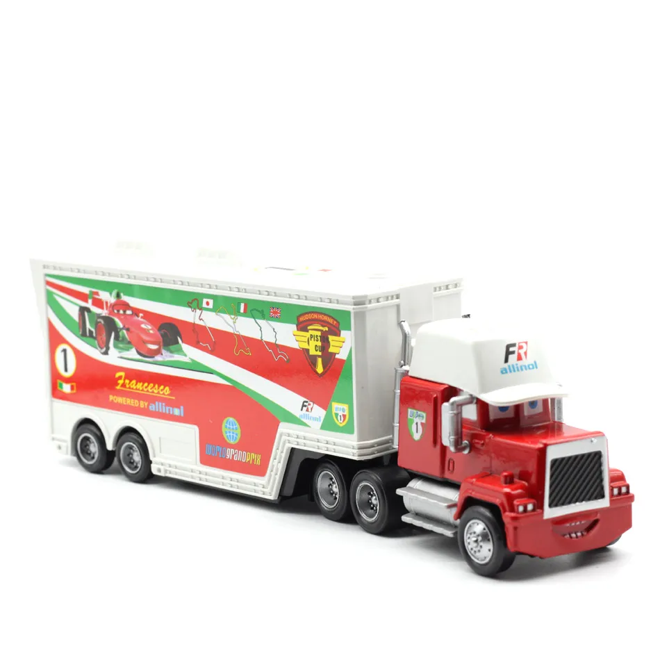 4 Автомобили disney Pixar, 4 стиля, Mack Truck McQueen, Uncle 1:55, литые под давлением, металлический сплав и пластик, модель, игрушки, автомобиль, подарки для детей - Цвет: 4