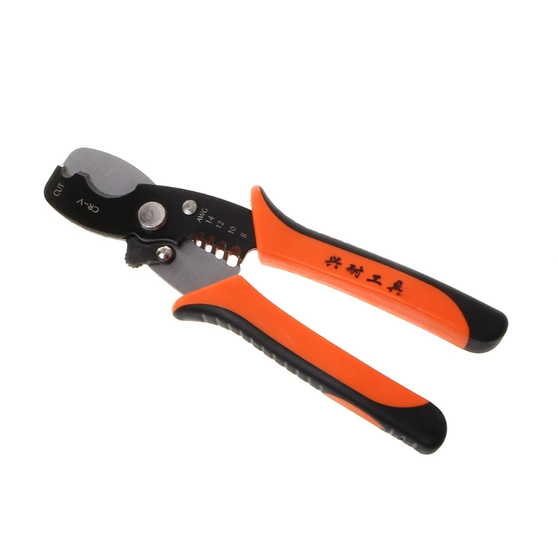 

Multifunctional Tool Cable Stripper Electrical Wire Cutter Scissors Pliers 180mm