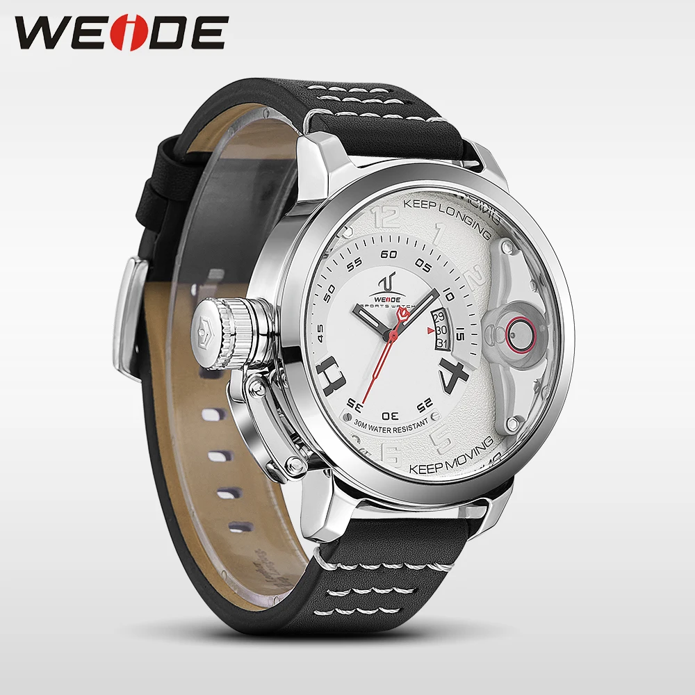 WEIDE часы для мужчин Роскошные Мужские кварцевые спортивные наручные