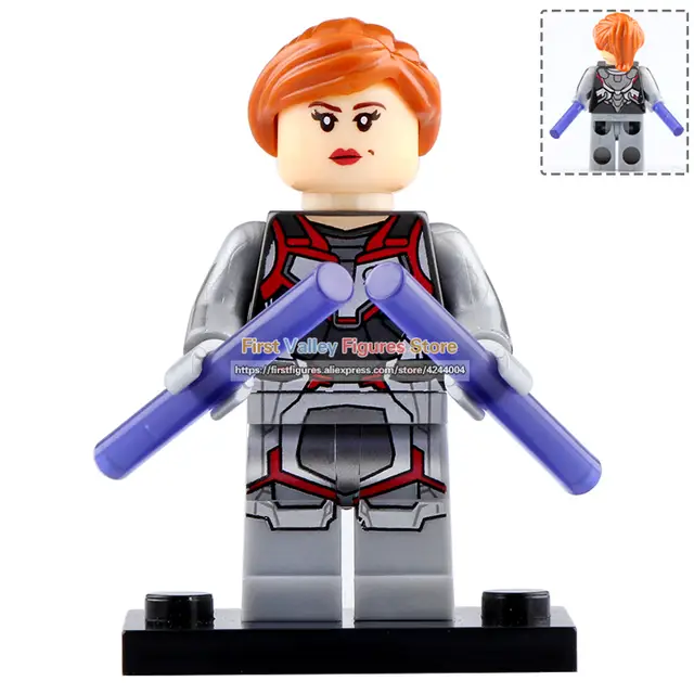 Drtong Single Sales Avengers 4 Endgame Thanos Thor Rocket Raccoon War Machine Black Widow Nebula Building Blocks Toys X0233