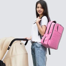 Давайте сделаем подгузник пеленки рюкзак для мамы бутылка коляска Органайзер Материнские сумки Детские Кормление сумки Детские большой изолированный мешок