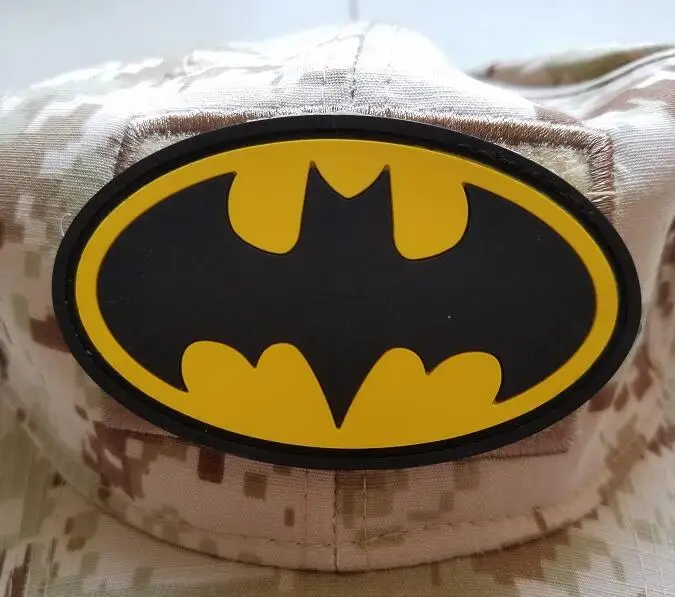 

Batman Patch PVC Rubber 3D Hook Tactical Emblem Military Chevrons Army Badge Armband