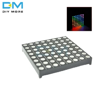 

5MM LED RGB Matrix Module Driver Board 8x8 + Dot Matrix for Arduino AVR top
